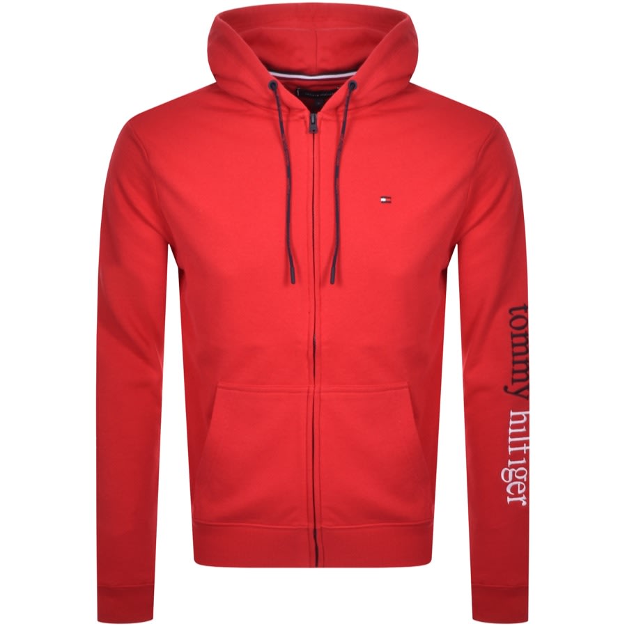 Alternative Image for ProductTommy Hilfiger Full Zip Hoodie Red1